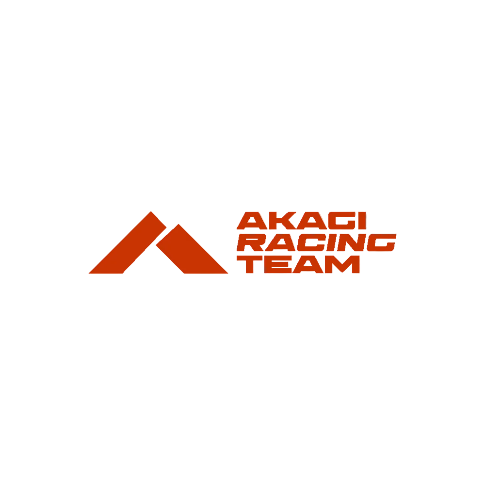 Стикер Akagi Racing Team (мал.)